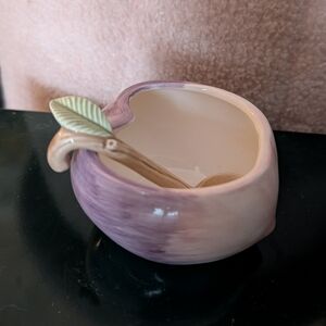 Fitz & Floyd Jam/Jelly Bowl And Spoon